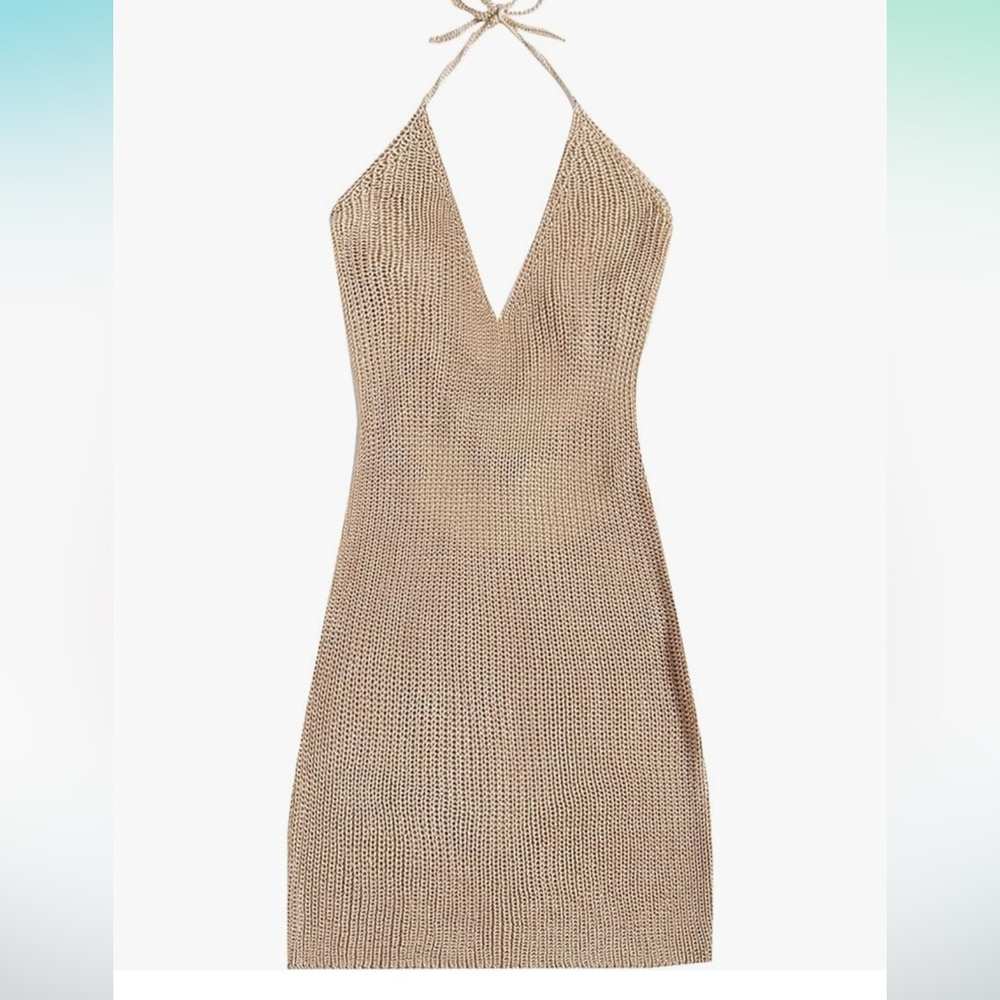 Knit Tie Back Swim CoverUp Size Small - Never Worn